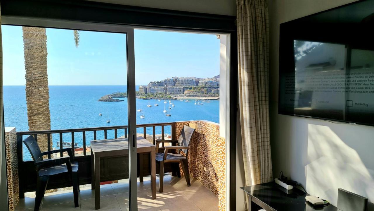 Deluxe Seaview-Sunsets !Transfe-R Inc! Pool,2Aircond,2Tv65",600Mb Dishwasher,,2 Beaches,Anfi-View Apartment Patalavaca Exterior photo